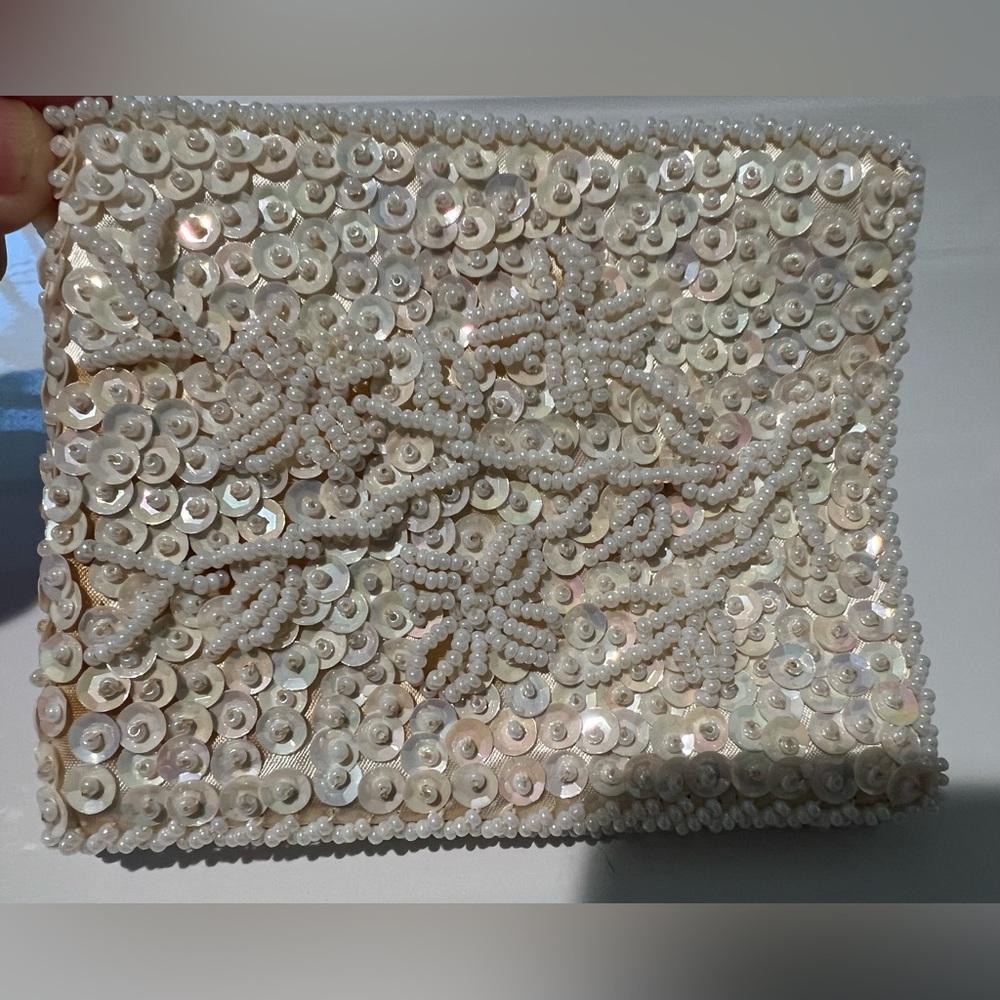 Vintage 1950's Midcentury Beaded Evening Bag Trio Set - Picture 2 of 7